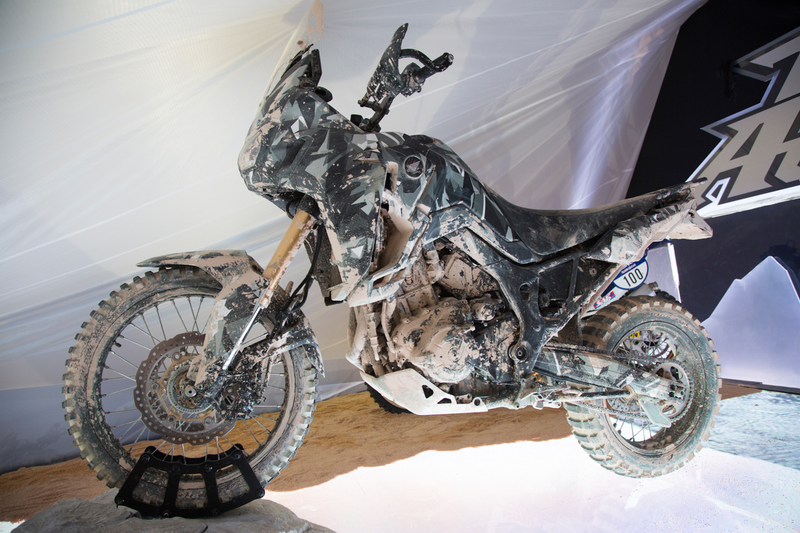 Illustration for article titled 2015 Honda Africa Twin: Finally An ADV Bike Built For Dirt